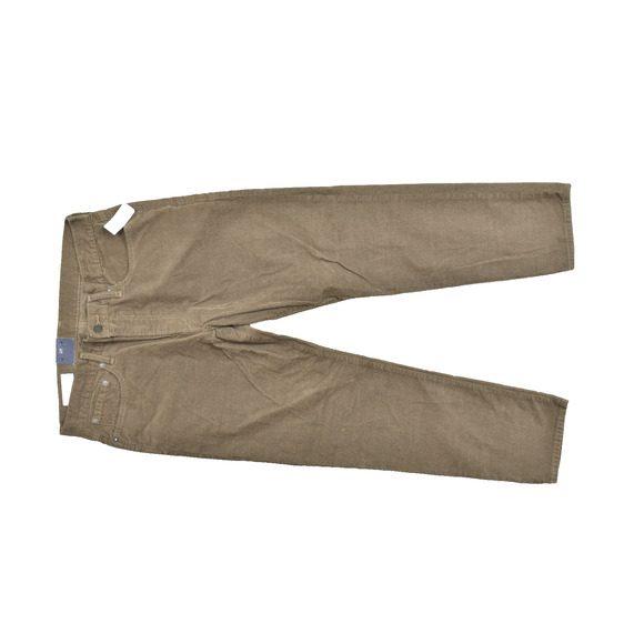 NEW Gap Jeans Size 34x30 Corduroy Brown Cotton Blend Gapflex Washed Brown - Picture 1 of 8